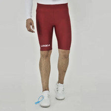 Pantaloncino scaldamuscoli da calcio shorts corto termico sportivo per uomo