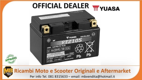 Batteria yuasa ytz10s suzuki - batteria,