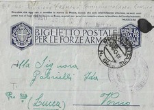 BIGLIETTO FRANCHIGIA POSTA