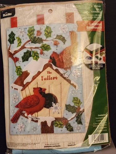 Bucilla cardinal birdhouse - bucilla,