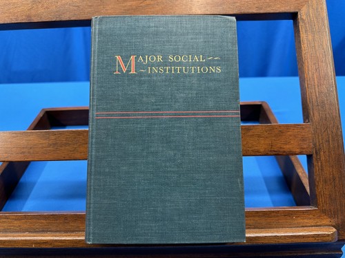 Major social institutions an - major,