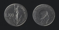 VATICANO 100 LIRE 1991 -