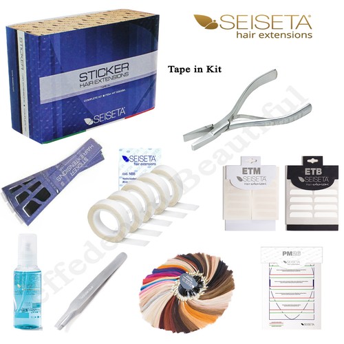 Seiseta hair extensions - hair, kit