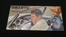 Fiat Abarth Spyder Riviera Coupè Scorpione 760 800 850 depliant brochure
