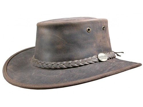 Cappello pelle barmah - in,