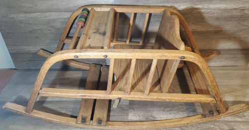 Sedia dondolo vintage - sedia, a