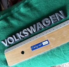 VOLKSWAGEN VW  EMBLEMA FREGIO STEMMA SCRITTA TARGA BADGE