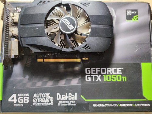 Nvidia gtx 1050 4gb - ti, asus