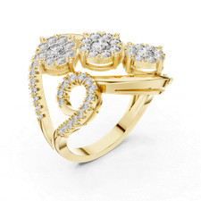 Anello di design in argento