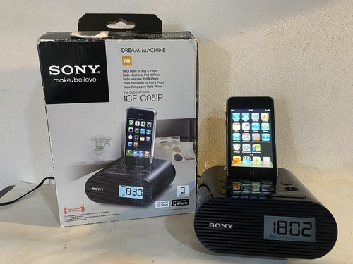 Sony icf c05ip - sony, clock
