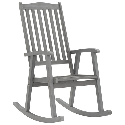 Sedia dondolo con cuscini - sedia, a