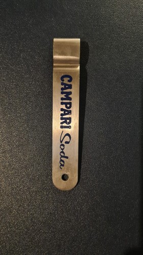 Cavatappi campari soda 13cm - cavatappi,