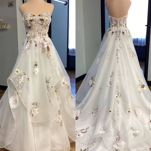 Abiti sposa line con - da,