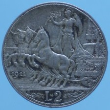 VITTORIO EMANUELE III 2 LIRE