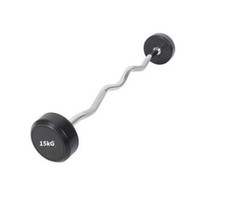 x Bilanciere Curvo Ez Peso