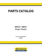 NEW HOLLAND 840CD, 880CF