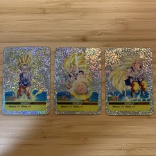 Dragonball Lamincards Goku Supersayan Serie PLATINO