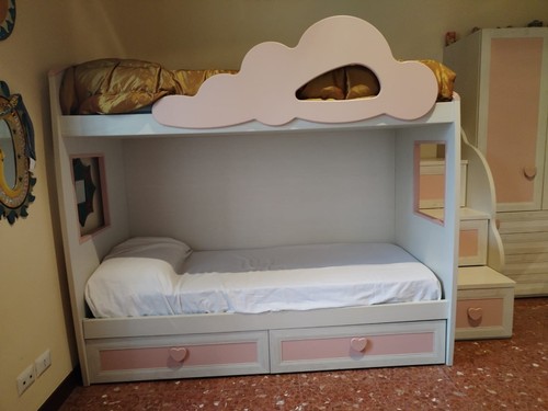 Cameretta bambina con letto - letto, a