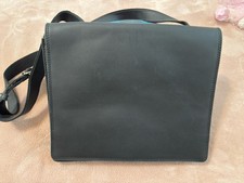 VISCONTI BLACK GENUINE LEATHER