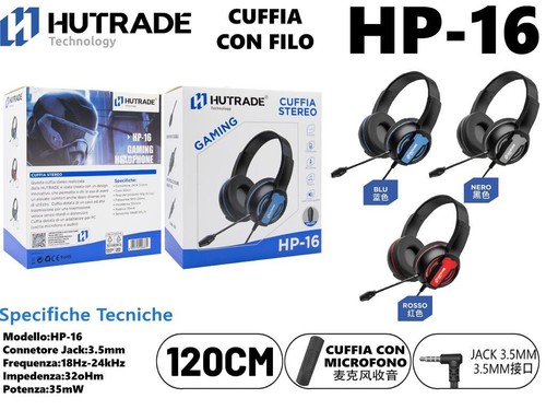 Hutrade cuffie stereo - hutrade,