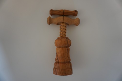 Cavatappi legno olivo 19 - cavatappi, d'olivo