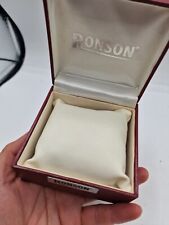 ? Ronson Lighter Case  box Vintage red premiere varaflame pipe version