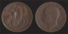 10 CENTESIMI 1925 APE - VITTORIO EMANUELE III