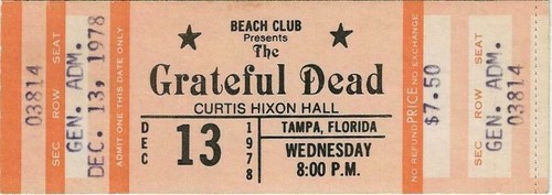 Biglietto grateful dead - biglietto,