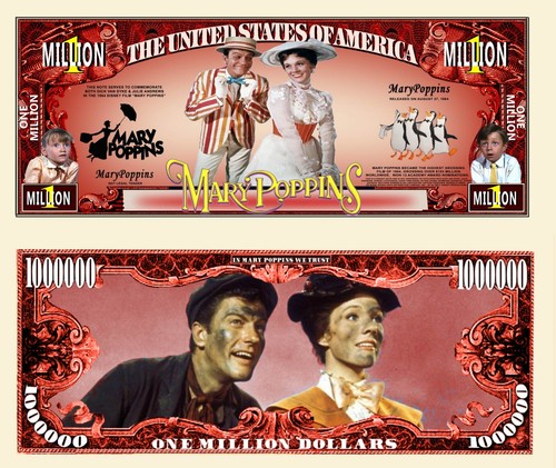 Mary poppins billet million - poppins,