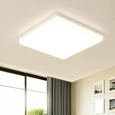 Plafoniera Led Soffitto Quadrata 48W Moderni Luce 3000K 4800LM IP44 Lampada per 