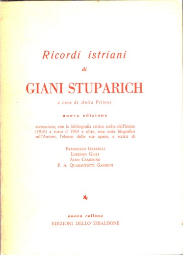 Giani stuparich ricordi - giani,