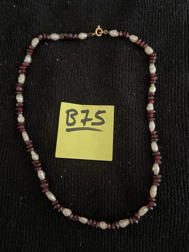 Collana elegante gemme - elegante, granato