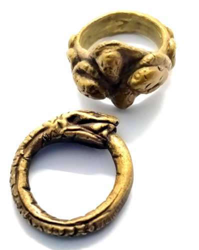 Pezzi ouroboros anello - pezzi,