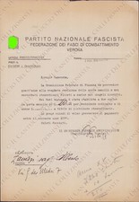 1936 VERONA Partito Nazionale