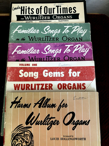 Wurlitzer organo spartiti