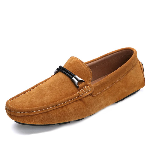 Scarpe uomo pelle scamosciata