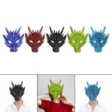 Dragon mask photo prop - 3d,