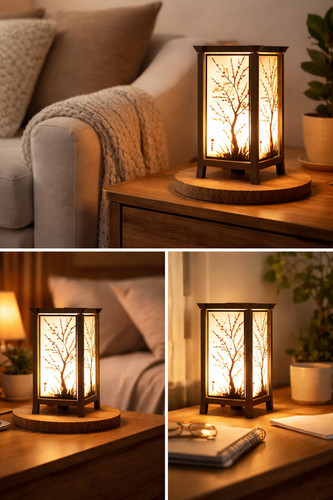 Lampada giapponese led - lampada,