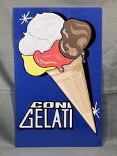 Insegna “Coni Gelati”