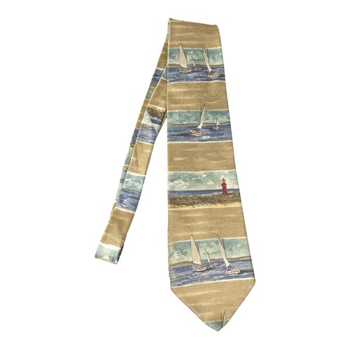 Cravatta uomo nautica barca - , a