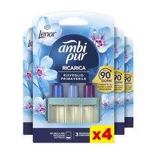 Ambi Pur 3Volution Profumatore per Ambienti 4 Ricariche per Diffurore Elettrico