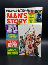 Man's Story men's adventure magazine vintage April 1971 GGA Nazi