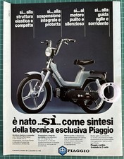 Rara Pubblicita’ PIAGGIO SI’ 1979