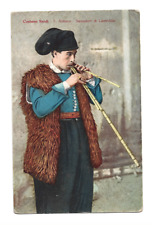 COSTUMI SARDI - S.ANTIOCO Cagliari - Suonatore di Launeddas - f/p - nv