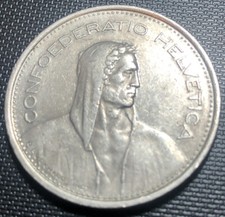 1 moneta 5 Fr. 1975 ! Con