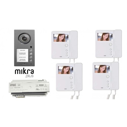 Kit videocitofono urmet - videocitofono, 4