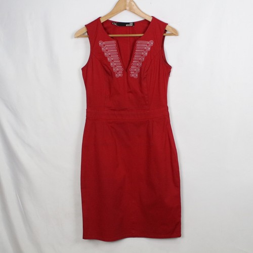 Abito moschino rosso taglia - ,