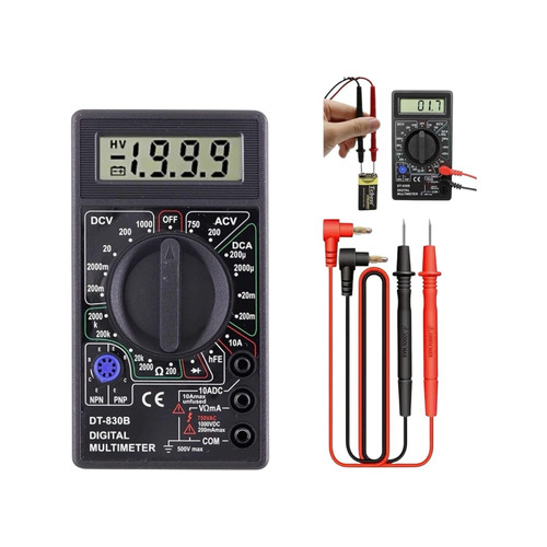 Multimetro digitale dt830b - digitale,
