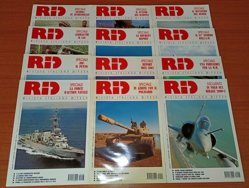 Rid 12 annata completa - rid,