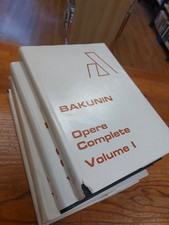 Bakunin Oper Complete 4vol